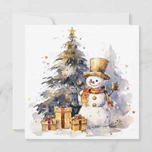 "Wintery Frost & Snowy Delights" Card