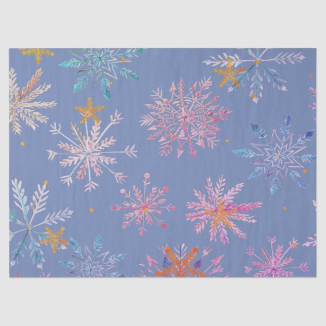 Wintery Tissue Paper (Front)