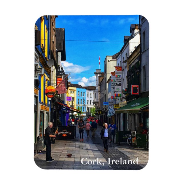 Winthrop Street, Cork Ireland Magnet (Vertical)