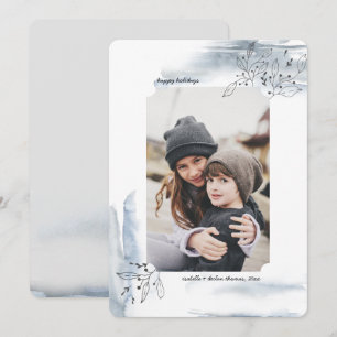 Wintry Days Christmas Holiday Photo Card