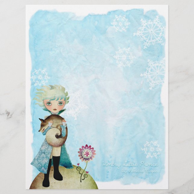 Wintry Prince Letterhead (Front)
