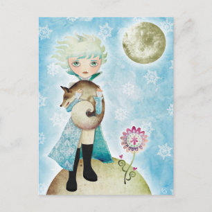 Wintry Prince postcard