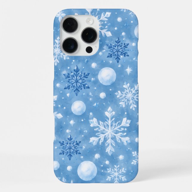 Wintry Snow iPhone Case (Back)