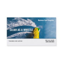 Wipe it Clean House Cleaning Business Card