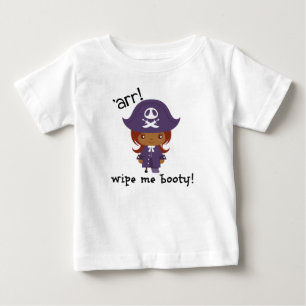 Wipe Me Booty!  funny baby creeper