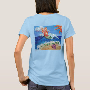 Wipe Out Cancer Angel T-Shirt (Back)