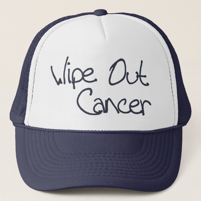 Wipe Out Cancer Hat (Front)