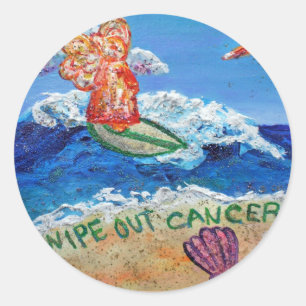 Wipe Out Cancer Sticker