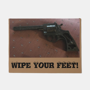 Wipe Your Feet Welcome Door Mat
