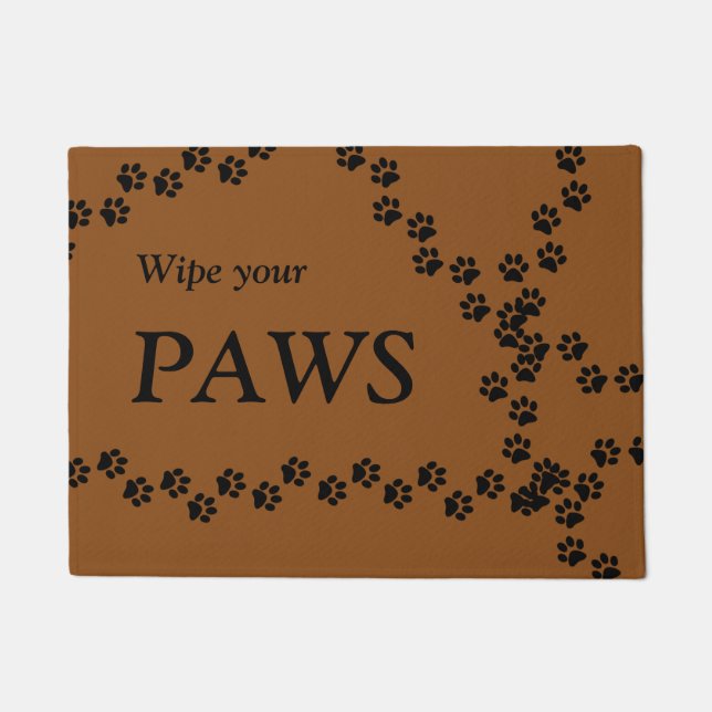 Wipe your Paws Doormat (Front)
