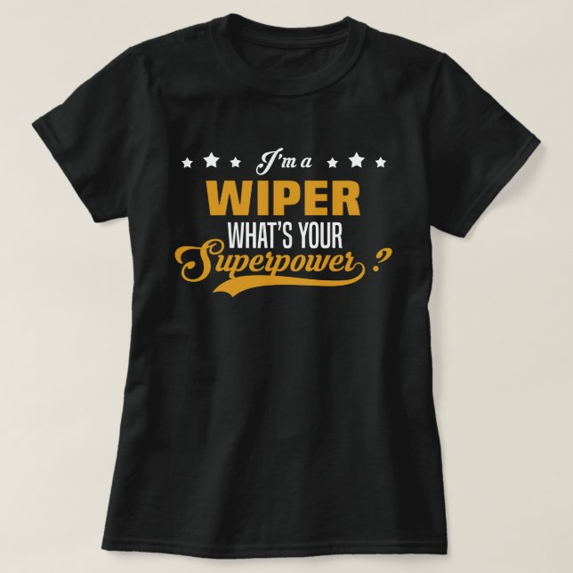 Wiper T-Shirt (Design Front)