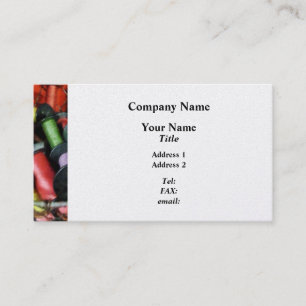 Wire Basket With Thread - Platinum Finish Business Card