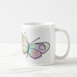 Wire Butterfly Coffee Mug