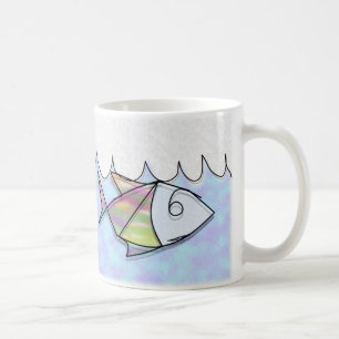 Wire Fish Coffee Mug