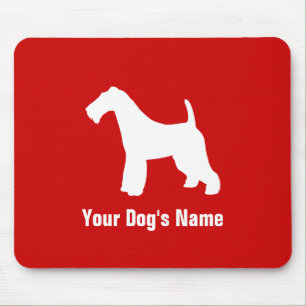 Wire Fox Terrier ワイヤー・フォックス・ Mouse Mat