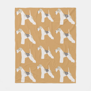 Wire Fox Terrier Blanket