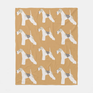 Wire Fox Terrier Blanket