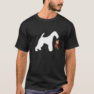 Wire Fox Terrier Christmas Stocking Stuffer Dog T-Shirt