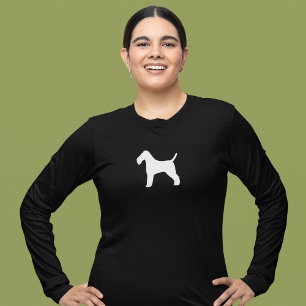 Wire Fox Terrier Dog Breed Silhouette T-Shirt