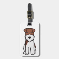 Wire Fox Terrier Dog Cartoon