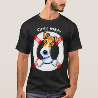 Wire Fox Terrier First Mate  T-Shirt