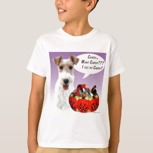 Wire Fox Terrier Halloween Candy T-Shirt