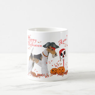 Wire Fox Terrier Halloween Coffee Mug