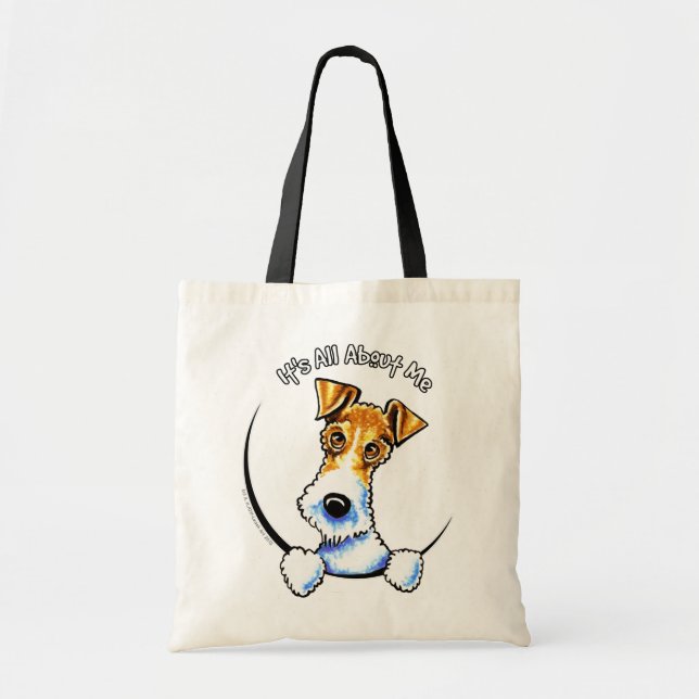 Wire Fox Terrier IAAM Tote Bag (Front)