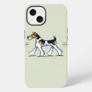 Wire Fox Terrier In Motion iPhone 13 Case
