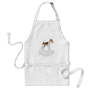 Wire Fox Terrier Keepsake FEMALE Standard Apron