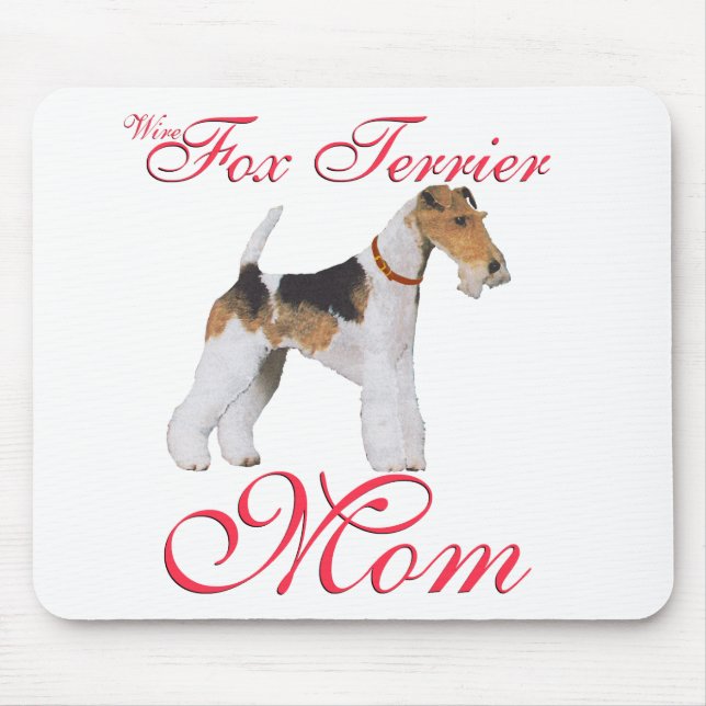 Wire Fox Terrier Mother's Day Mouse Mat (Front)