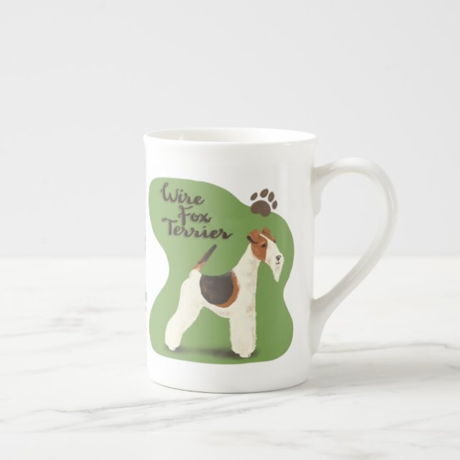 Wire Fox Terrier Mug (Right)