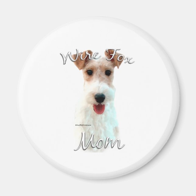 Wire Fox Terrier Mum 2 Magnet (Front)