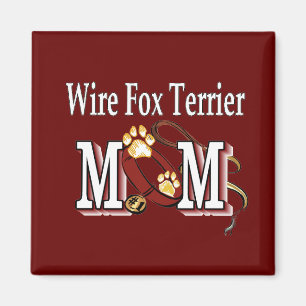 Wire Fox Terrier Mum Gifts Magnet