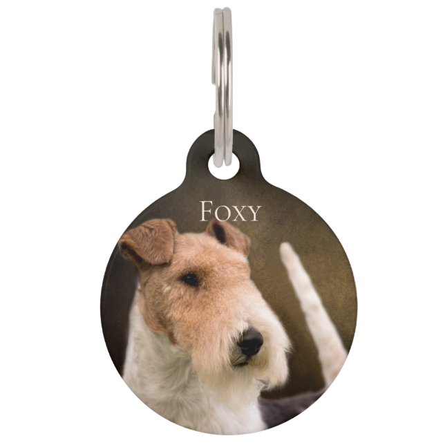 Wire Fox Terrier Pet Tag (Front)