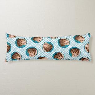 Wire Fox Terrier Puppy Painting tricolor Dog Art Body Cushion