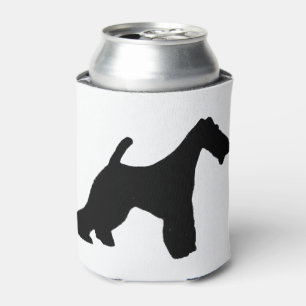 Wire Fox Terrier silo black.png Can Cooler