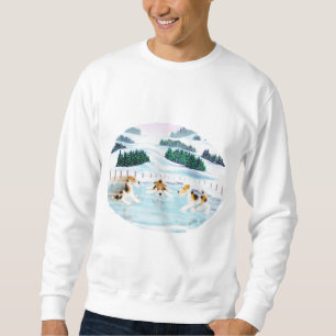 Wire Fox Terrier Skate Date Sweatshirt