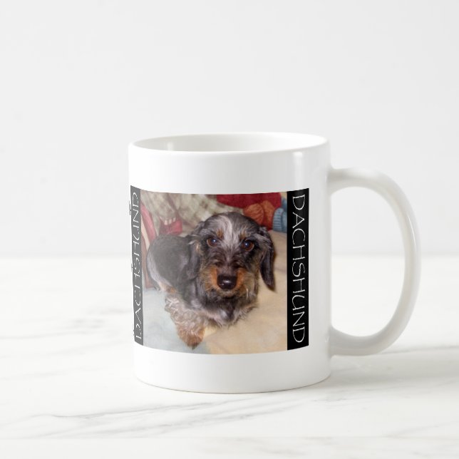Wire Hair Doxie Coffee Mug (Right)