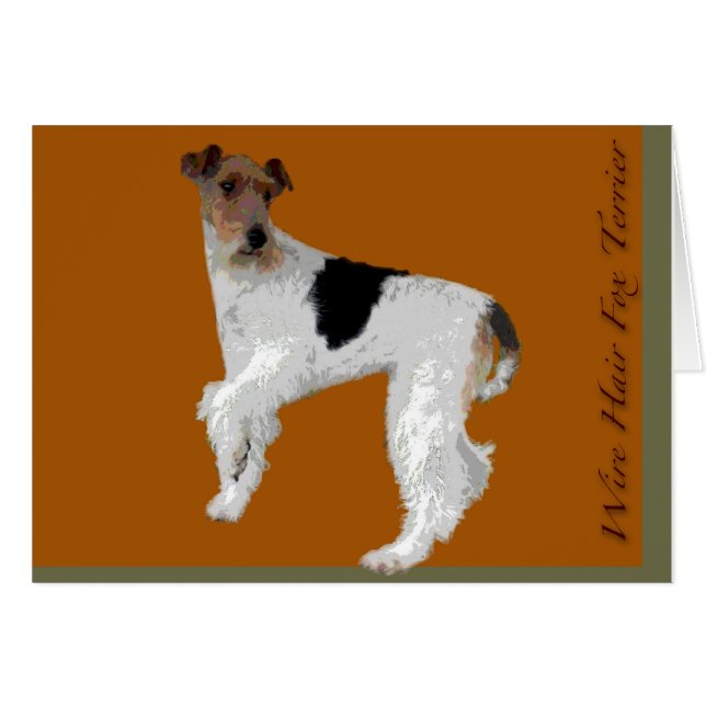 Wire Hair Fox Terrier (Front Horizontal)