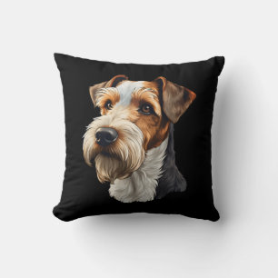 Wire Hair Fox Terrier Cushion