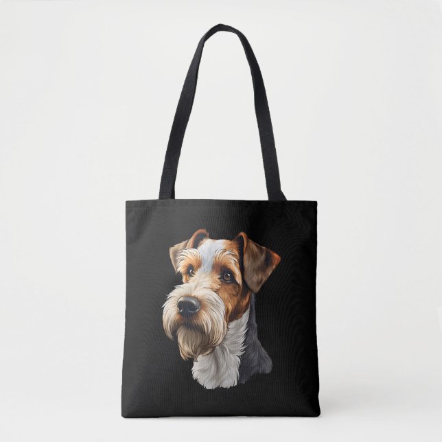 Wire Hair Fox Terrier Tote Bag (Front)
