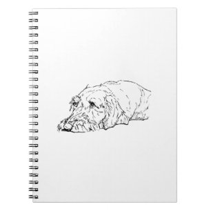 Wire Haired Dachshund Notebook Gift