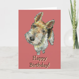 Wire-haired-fox-terrier Card