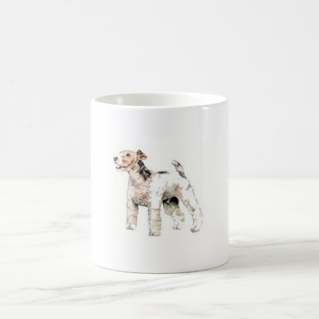 Wire Haired Fox Terrier Coffee Mug (Center)