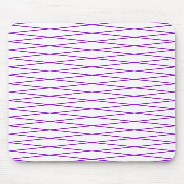wire mesh fence purple mouse mat (Front)