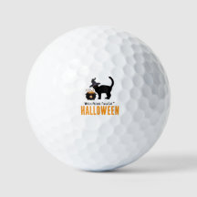 wired cat with a witch hat in halloween editable