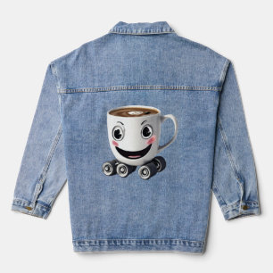 wired coffee denim jacket