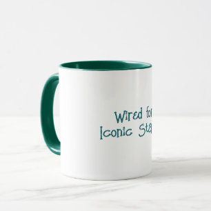 Wired for Iconic Status Mug