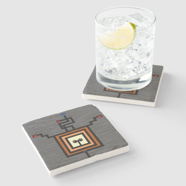 Wired Stone Coaster (Side)